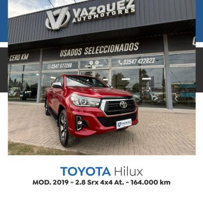 Toyota Hilux 2.8 Srx 4×4 At
