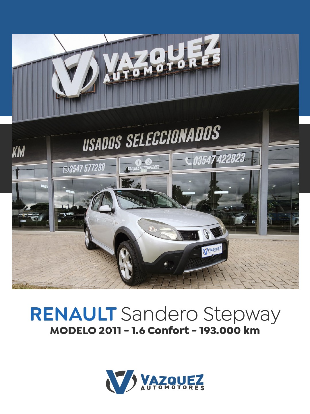 Renault Sandero Stepway 1.6 Confort