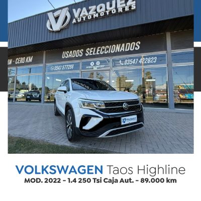 Volkswagen Taos 1.4 250 Tsi Highline (copia)